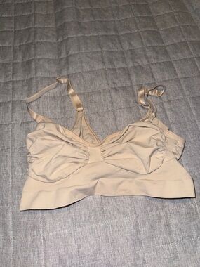 Beige SKIMS Seamless Bralette